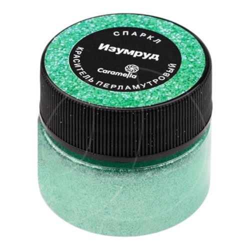 Краситель пищевой сухой блестящий Caramella "Изумруд" 5 г 259020